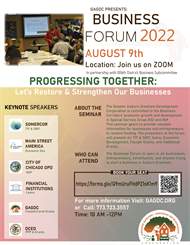 Virtual Business Forum August 9, 2022!