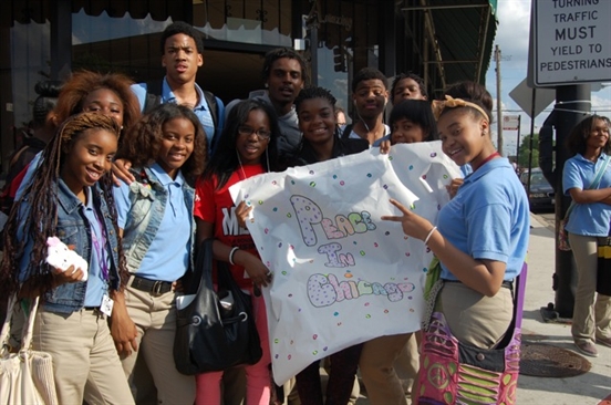 Youth Organizations Rally For Peace in Chicago