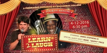Learn 2 Laugh will be held at the Laugh Factory in April